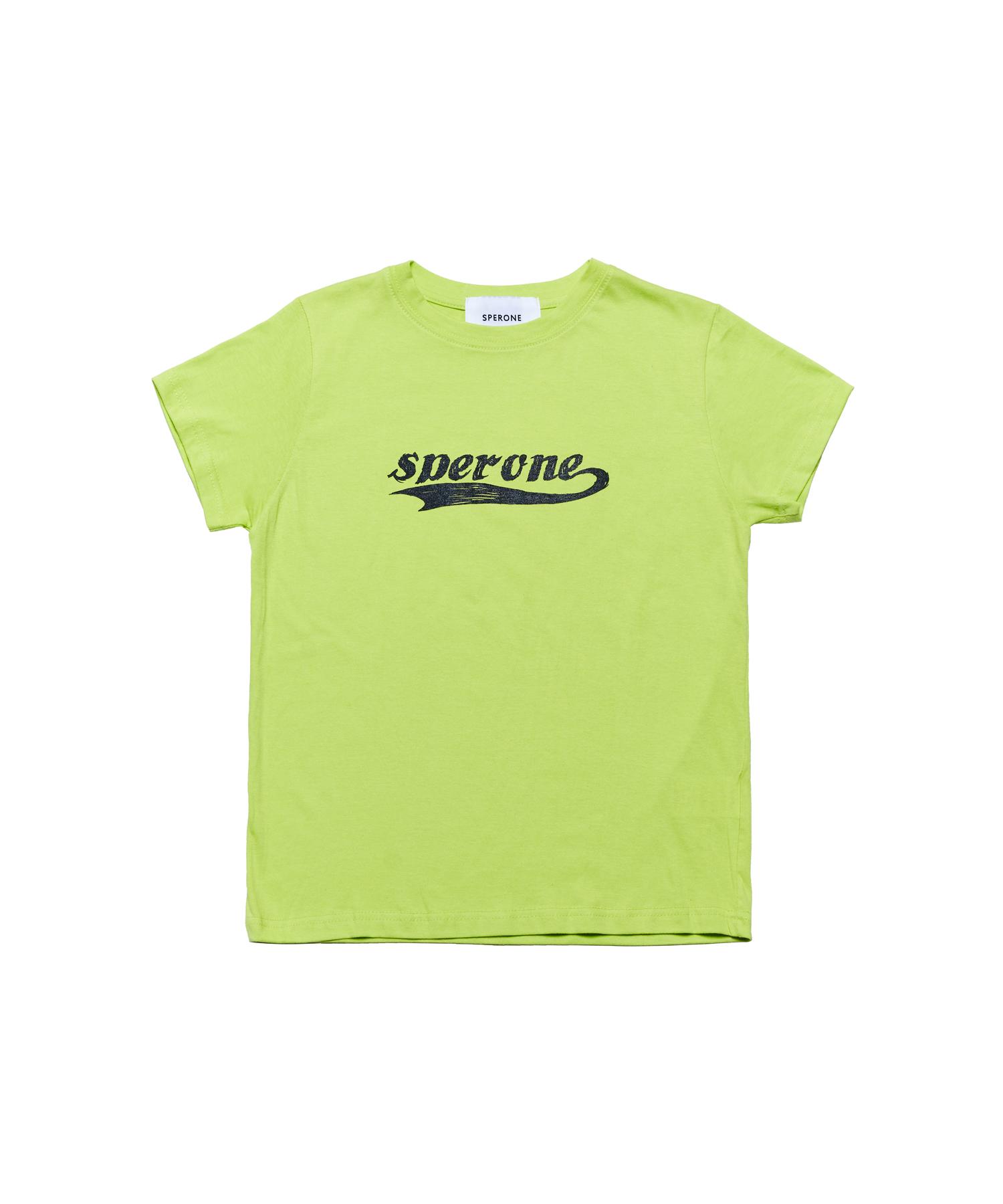 Sperone Woman Logo T-Shirt (Green/S) Green/Small