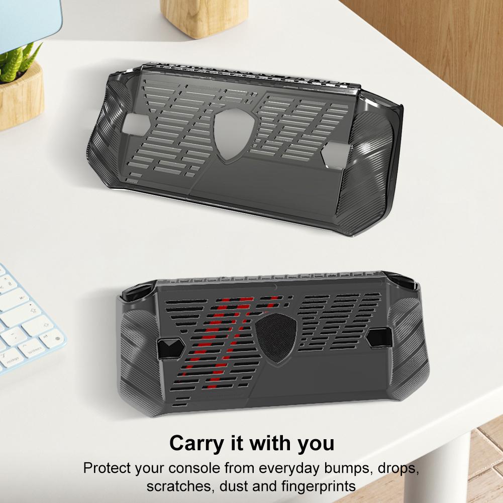 For MSI Claw 8AI/MSI Claw Handheld Console Silicone Case Shockproof Soft Skin Cover Case Protector Cover Game Accessories