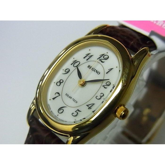[Citizen] Reguno Solar Tech RL26-2091C Women's Gold/Brown