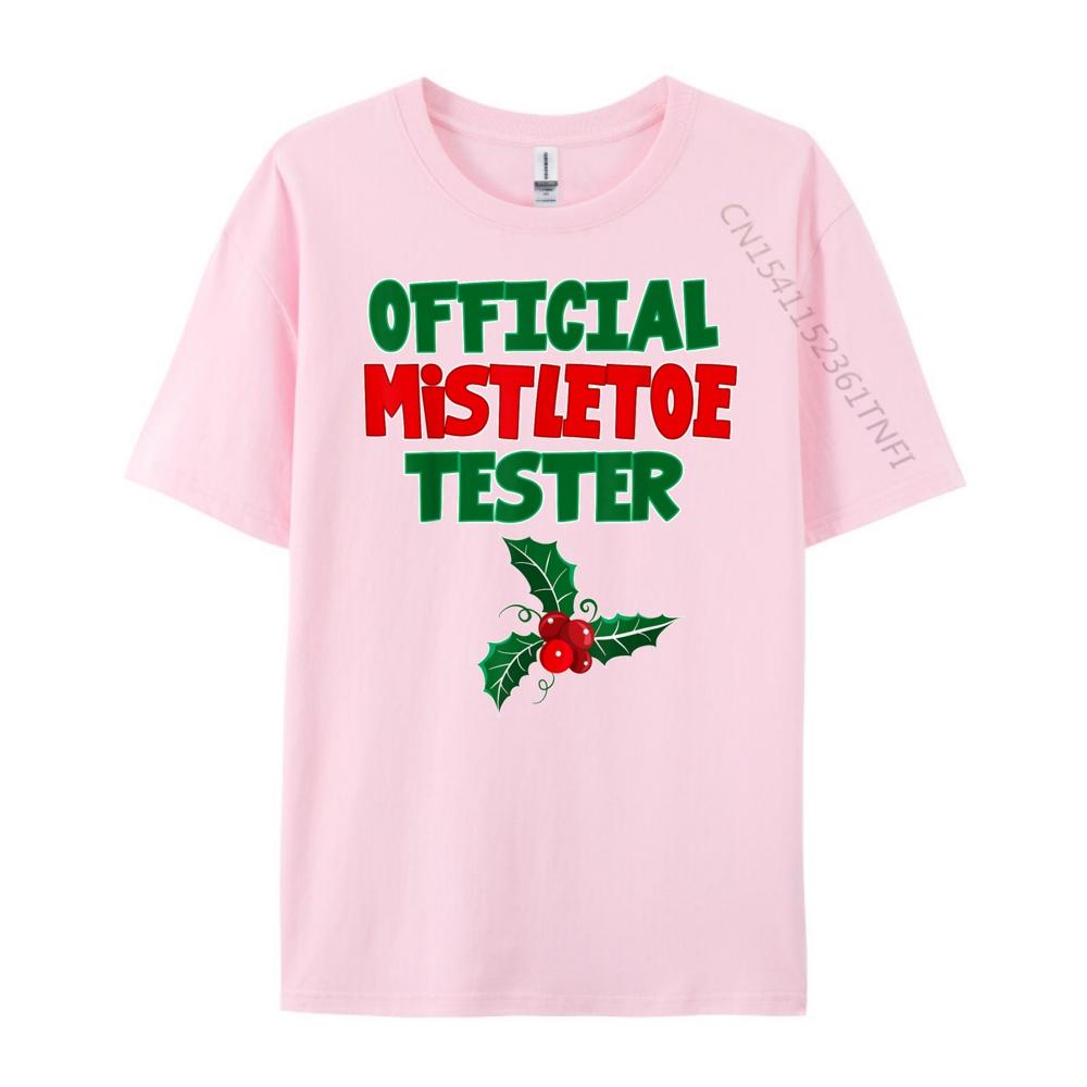 Official Mistletoe Tester Vintage T Shirt Unisex T Shirt Unisex Tshirts Big And Tall England Style Red And Black Graphic T Shirt