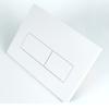 Upgrades Water Tank Button Panel Plastic Construction Easy Installs Strong Bathroom Flush Panel for Bathroom