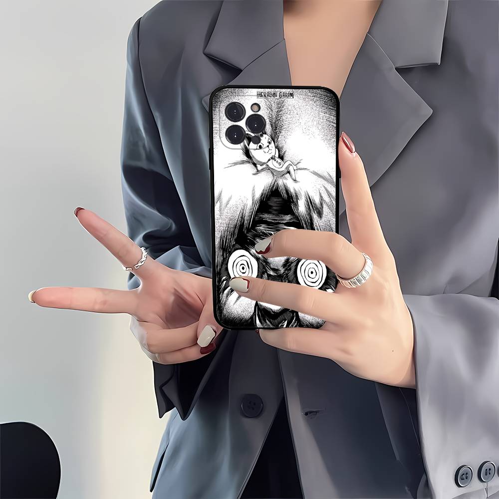 Hot Anime Dandadan Phone Case For IPhone 17 16 15 Plus X 14 11 12 13 Mini Pro Max Mobile Case