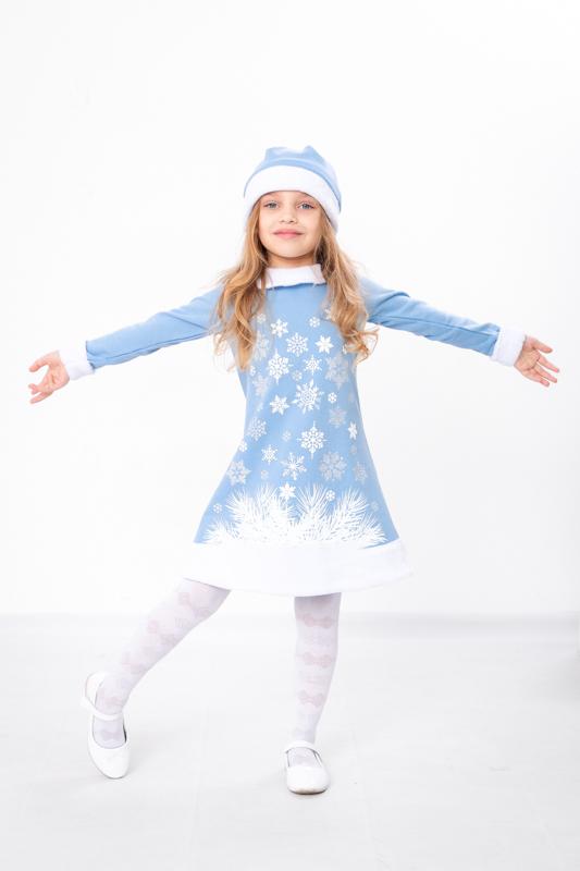 Festliches Kleid-Set für Mädchen – Warmer Baumwollstoff mit Glitzerakzenten & Kunstfellbesatz, Winter, 1402-1 HC