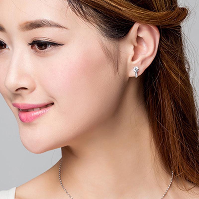 Trendy Silver-Plated Ear Cuffs & Hoops for Women - Korean & Hong Kong Styles