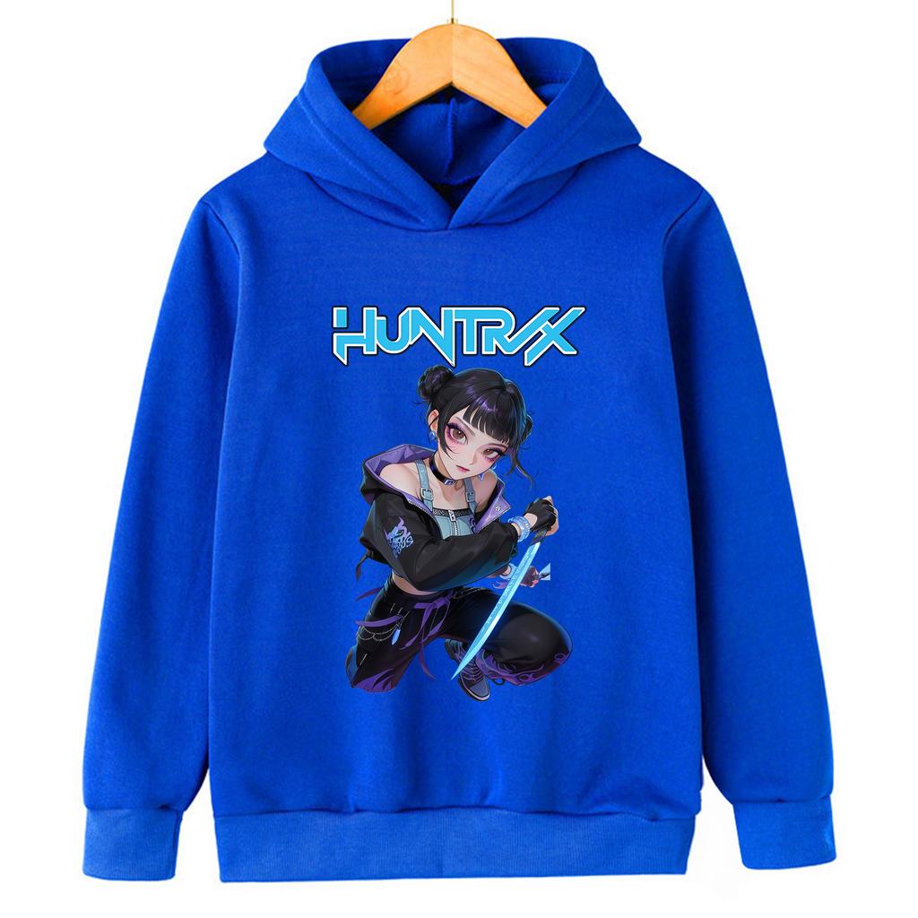 2025 Neu KPop Dämonenjäger Frühling Cartoon Lässig Bedruckt Mädchen Hoodie Mädchen KPop Kinder Jungen Hoodie Top Sweatshirt