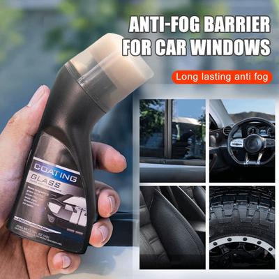 1/2/3/4/5Pcs Anti-Fog Car Glass Cleaner 90ml Defogging Agent with Applicator Long-Lasting Protection