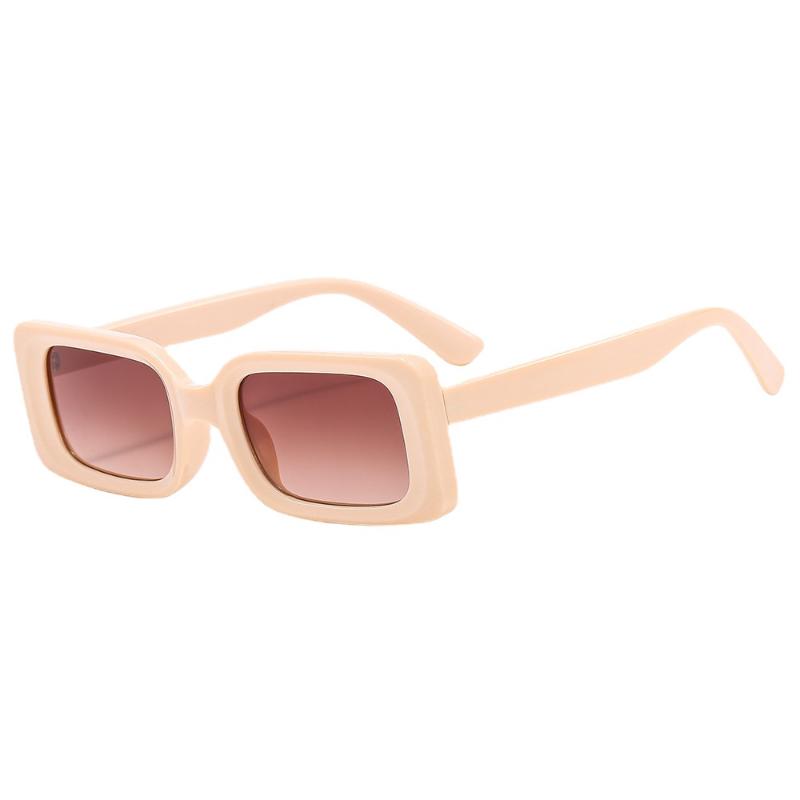 

Stylish Square Sunglasses Woman Vintage Cat Eye Design Sun Eyeglasses Women Male Personality Cool Vintage Retro Black Eyeglasses UV400 As shown in figure