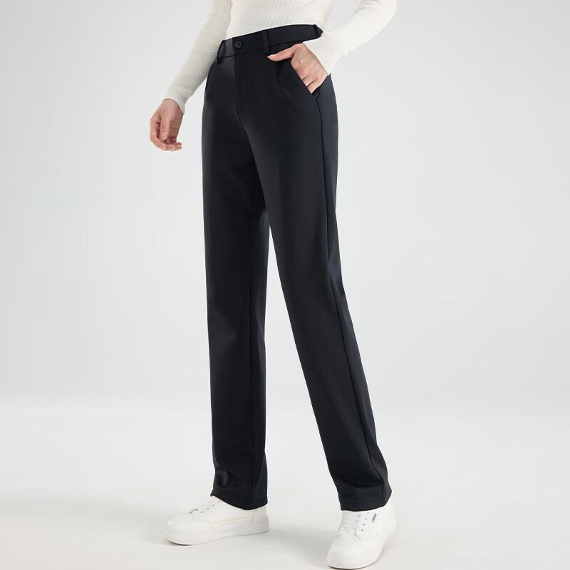 Fengxun Women's Business Casual Straight-leg Pants