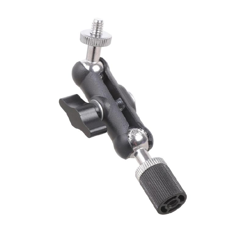 1/4inch Male to Female Threaded Ball Head Clamp For Phone Video Mount Camera Monitor LED Light Live Streaming Microphones