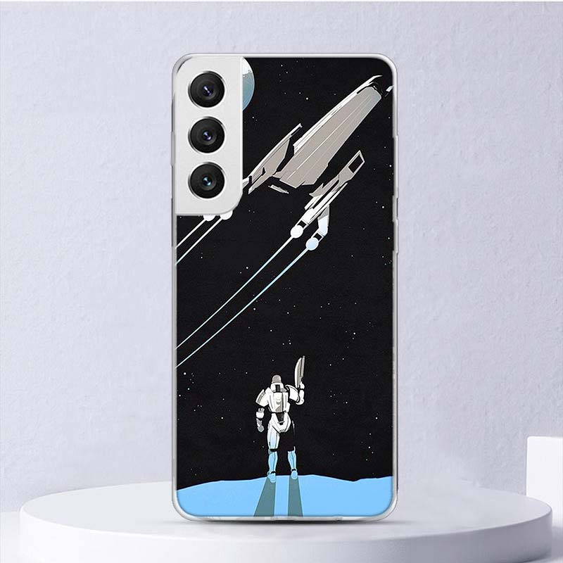 N7 Mass Effect Soft Case For Samsung Galaxy S25 S24 S23 S22 Ultra Phone Cover S21 S20 FE S10 Plus S25Edge + Funda Coque