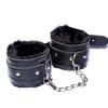 Sexy Lingerie PU Leather Plush Handcuff Ankle Cuff Bondage Sex Toy For Adults Sex Bondage Restraints Lingerie Exotic