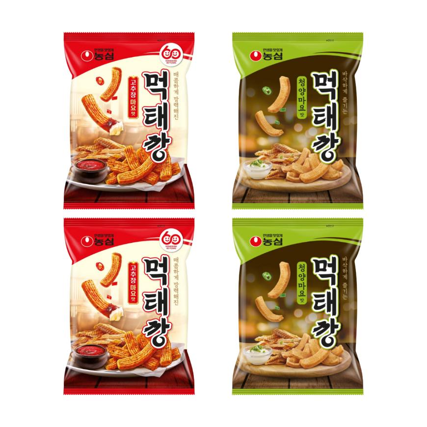 Nongshim Mektaekang Cheongyang Mayo Flavor (60g), Mektaekang Gochujang Mayo Flavor (60g) (9 Options)
