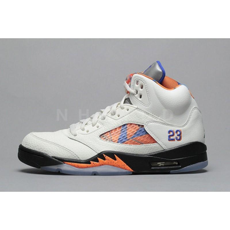 Pantofi de baschet autentici AJ5: Aripă de Cicadă Neagră, Pânză Albă, Albastru Gheață, Roșu și Galben Multicolor AJ6 Variație Sportivă.