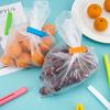 10/20/30pcs Colorful Sealing Clips Kitchen Storage Food Snack Seal Sealing Bag Clips Random Fresh-Keeping Snack Bag Sealer Clamp