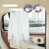 Lace Car Sun Shade Baby Sun Protection Heat Insulation Inside Hanging Curtain Side Curtain Double Car Sun Shade