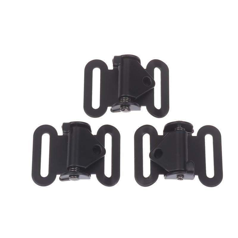 Outdoor Tactical Sling Belt Quick Release Cam Buckle Spring Loaded Slide Buckle Hardware for 25mm Webbing