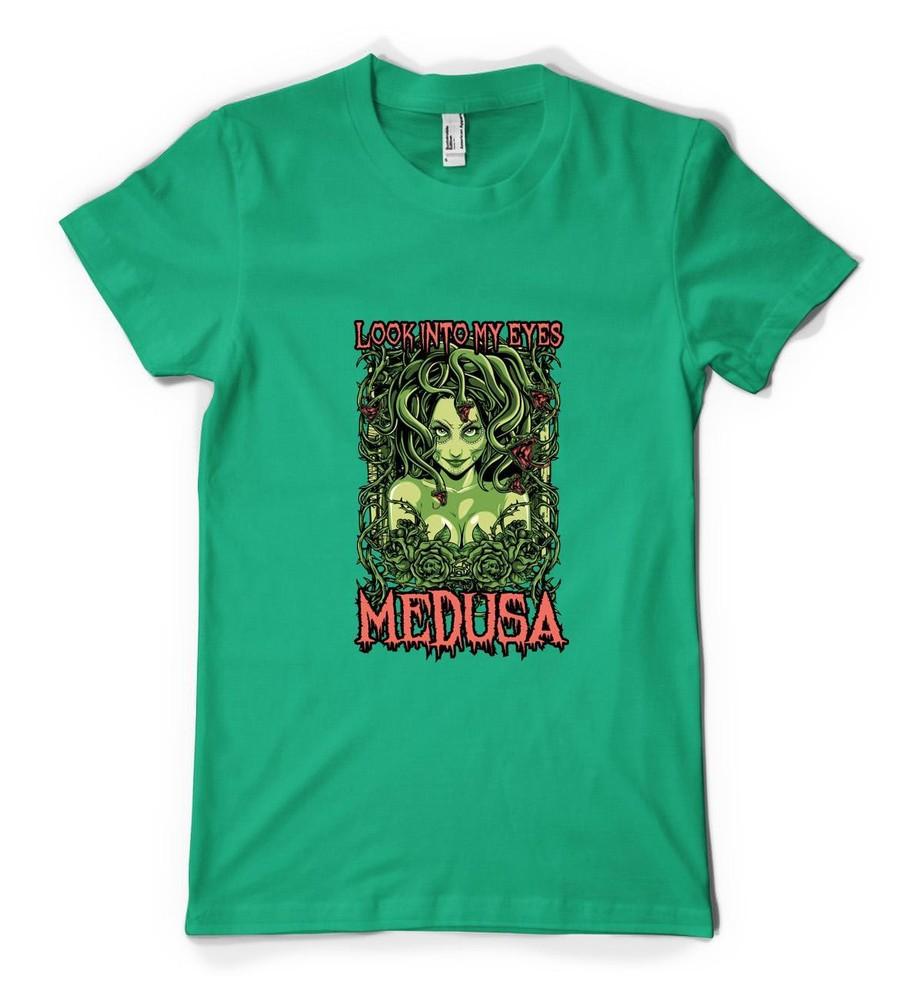 

Look Into My Eyes Medusa Snake Hair Stone Personalised Adult And Kids T Shirt M