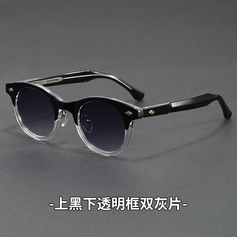 Vintage Round Sunglasses for Women Men Luxury Brand Sun Glasses Female TR90 Fashion Glasses Frame High Quality Travel Eyewear