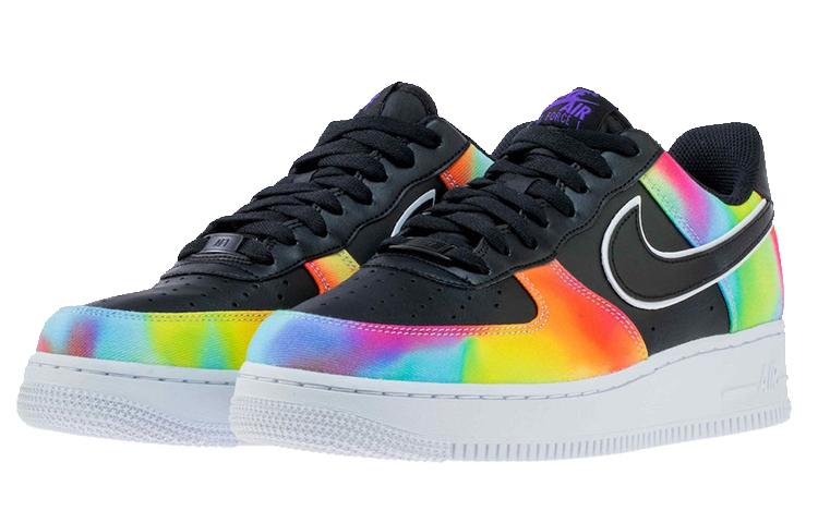 Nike Air Force 1 Low Tie Dye Schwarz CK0840-001