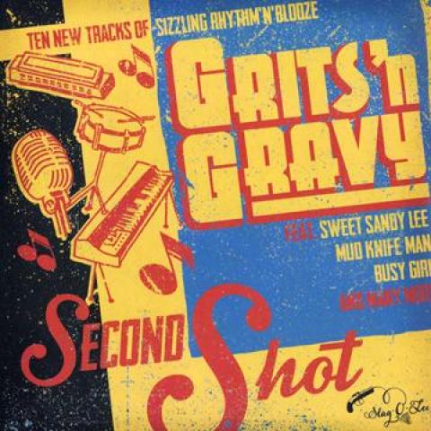

LP Record GRITS N GRAVY - Second Shot STAGO067 STAG O LEE 2014 Germany Blues Used