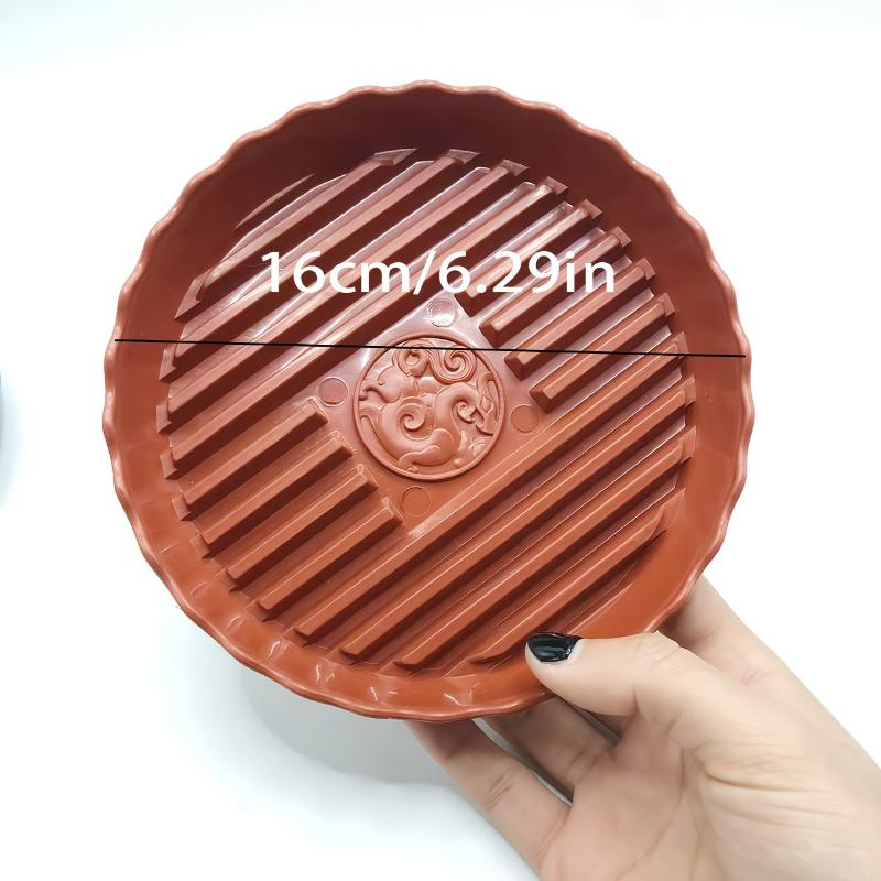 1/5pcs Flower Pot Tray Round Plastic Tray Heavy Duty Tree Flower Potted Planter Stand Rack Removable Moving Trays Garden Tools