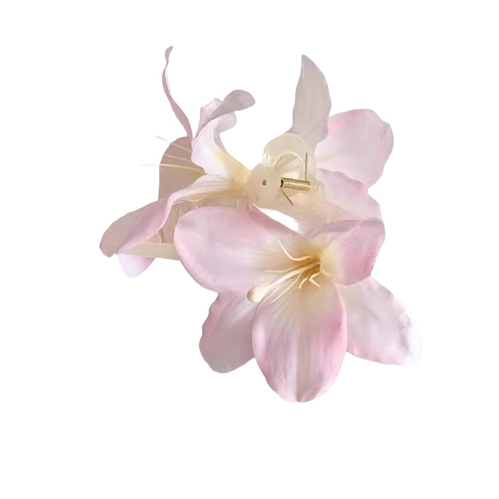 Elegant Flower Hair Claw Clip For Women Girls Secure Hold Styling Accessory Plastic Hair Decoration for Wedding Party
