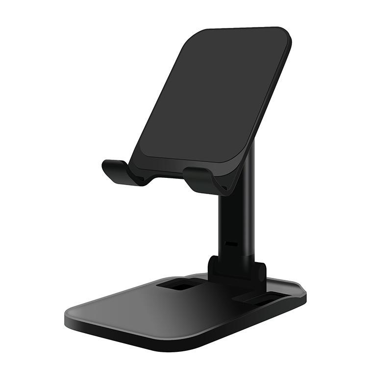 Phone Holder Portable Flexible Fully Foldable Angle Adjustable Desk 360 Rotation Use For Mobile Phone Holder Lay Flat чёрный