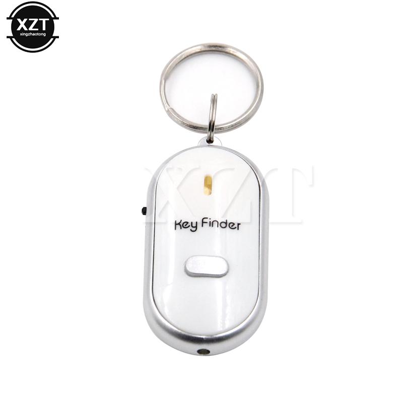 Wireless Anti-Lost Alarm Key Finder Locator Keychain Whistle Sound With LED Light Mini Anti Lost Key Finder