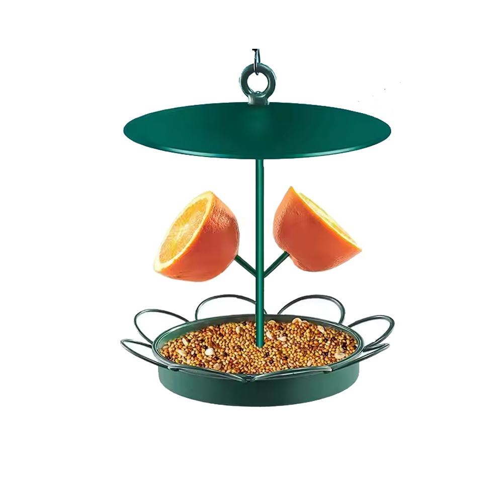 Waterproof Metal Wild Bird Feeder Detachable Bird Bathtub Bird Bowl Hanging Bird Feeders  Farm