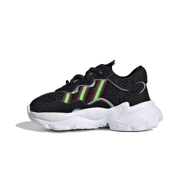 

Adidas Ozweego Core Черный Солнечно-Зеленый (ТД) Детские кроссовки Onix EE8293