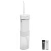 Mini Water Dental Irrigator IPX7 Water Resistant 190 ML Expandable Tank 130PSI 3 Mode Water Teeth Cl