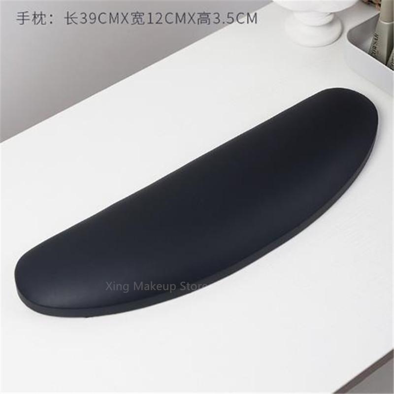 New Simple PU Leather Curved Nail Hand Pillow Set Rest Pillow Arm Rest Cushion Holder Arm Rests Nail Art Stand Manicure Tools 4#