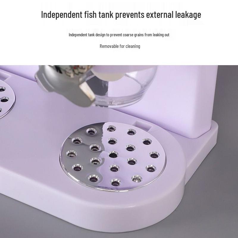 Dual Cereal Dispenser: Moisture & Dust-Proof Storage Jar for Grains & Snacks