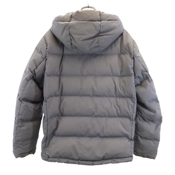 Uniqlo Seamless Down Jacket L Gray Hood Men's Used