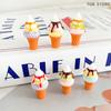 Miniature Ice Cream Stand Ice Cream Cone Holder Model Decor Toy Dollhouse Accessories