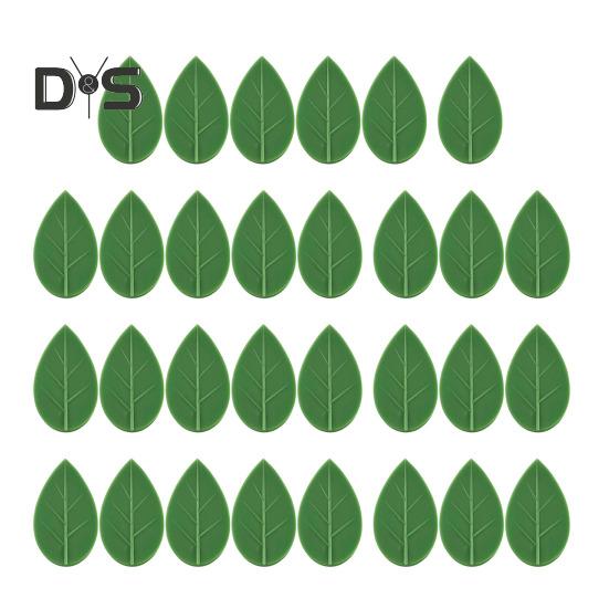 

10/30/50/100 шт. держатель для растений, зажимы для крепления на стену для скалолазания с прозрачными наклейками, зажимы для фиксации растений в форме листа для внутренней и наружной стены 30PCS