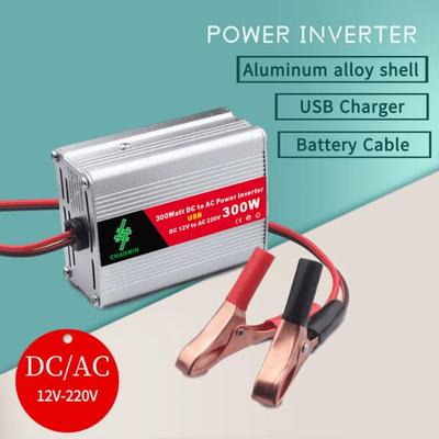 Convertitore per auto da DC 12V a AC 220V a ricarica rapida in lega di alluminio a onda sinusoidale con inverter di potenza per auto