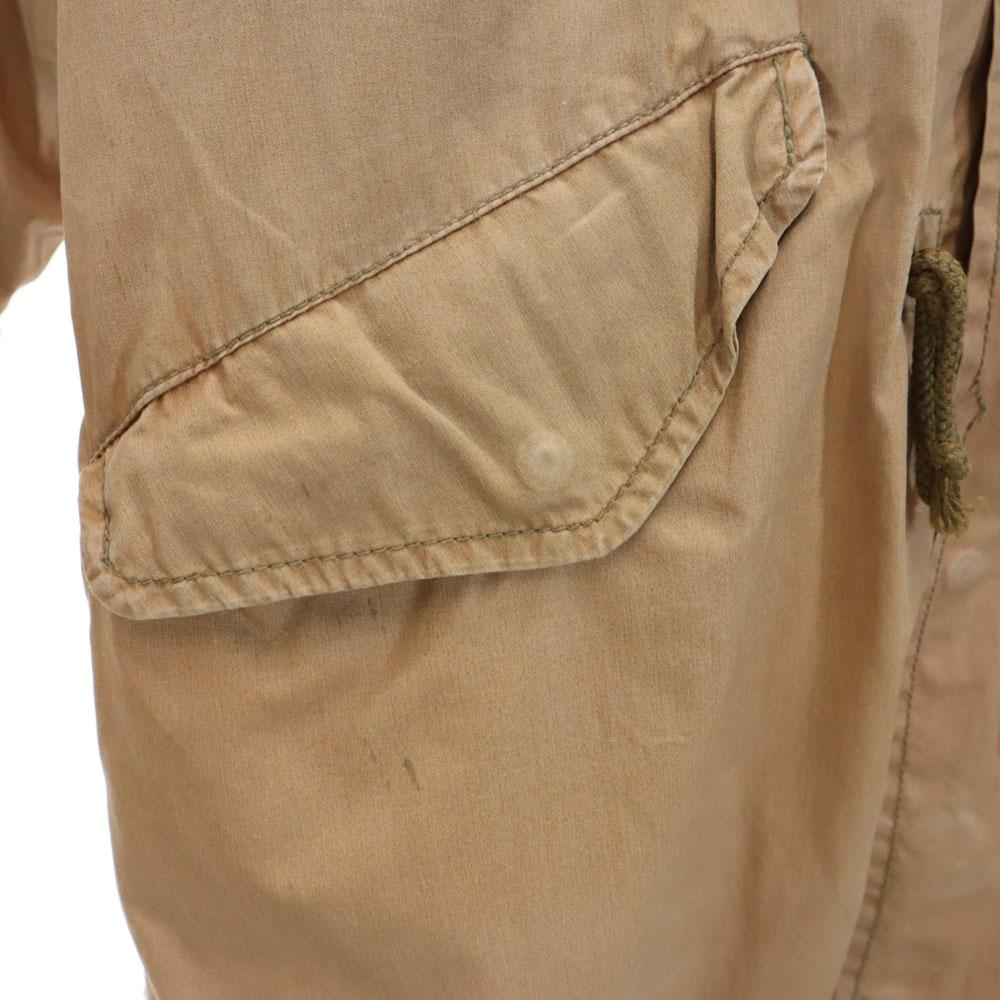 beautiful people made in Japan 3WAY long sleeve liner Mod coat 36 beige Women Used