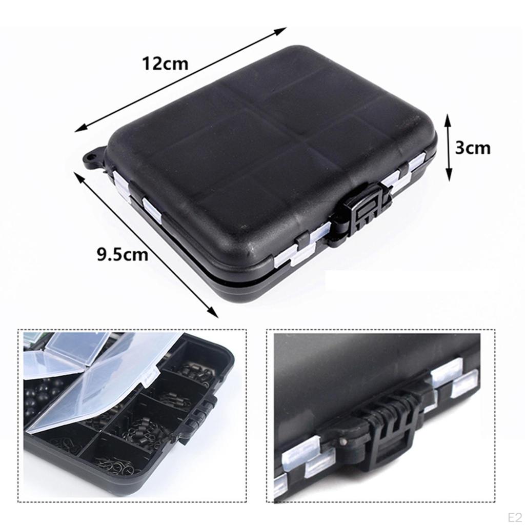 307Pcs Carp Fishing Tackle Box Tail Rubbers Assorted Anti Wrap Sleeves Accessories