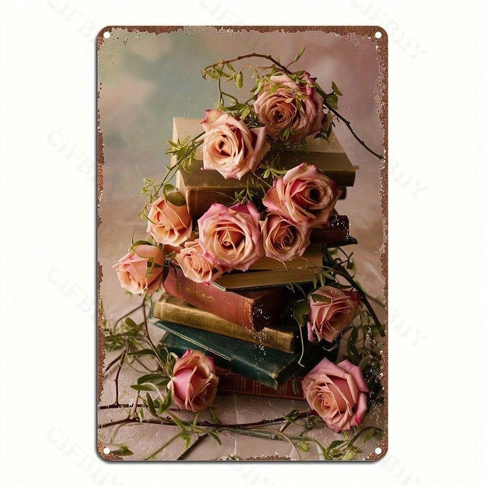 Vintage Metal Wall Art Poster Decor for Bar Home Gift
