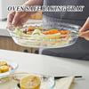 Skleněná koláčová forma na ovoce s vroubkovaným okrajem Hluboká vlnitá forma na pečení koláčů quiche do trouby a mikrovlnné trouby Pečicí náčiní pro domácnost a restauraci