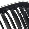 Double Slat Glossy Black Bumper Kidney Grille Fit BMW X3 G01 X4 G02 2022-2025