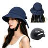 Bicycle Helmet Hat Shape for Women Adults UV Protection Sunscreen