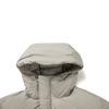 Li Ning Loose Fit Hooded Simple Brand Letter Print Comfortable Versatile Down Jacket Men Outerwear AYMV513-3