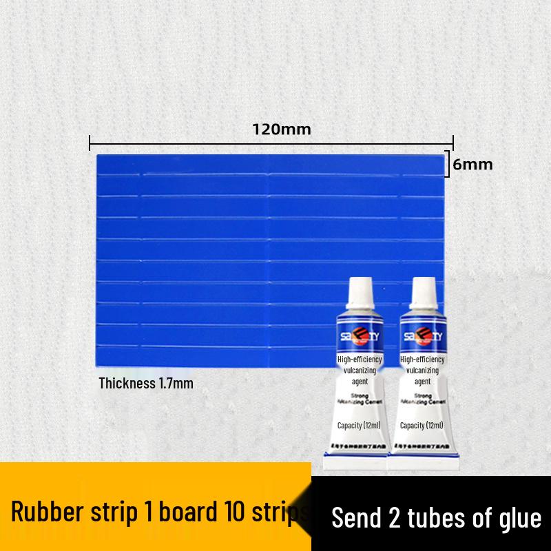 Electric Motorcycle Vacuum Tire Repair Strips and Tool Set