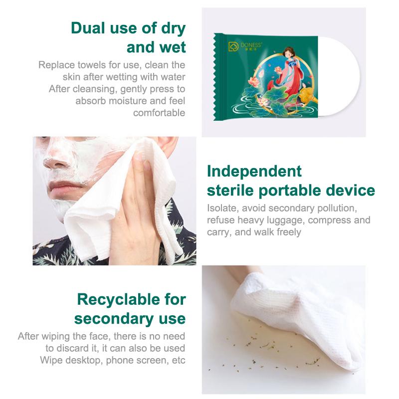 Disposable Bath Towels Compressed Towels Quick-Drying Towels Portable Travel Trip Essential Shower Washable Towels 26*40Cm