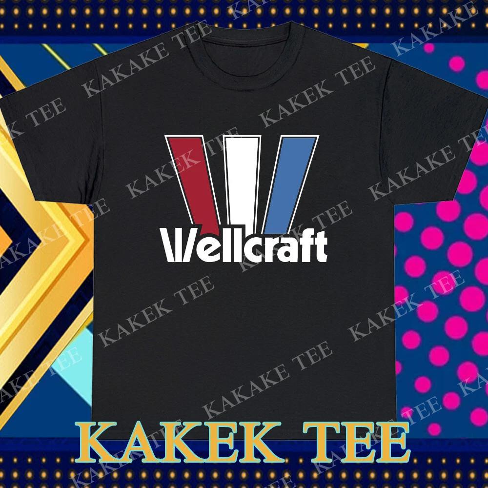 New Wellcraft Boats Logo Speed Racing Fishing Logo T-Shirt Funny Size S to 5XL M