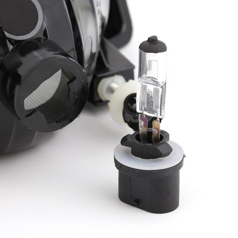 25883245 25883246 GM2593160 GM2592160 1 Pair Clear Lens Front Bumper Fog Light Driving Lamp Bulb Fit for Chevrolet Silverado GMC