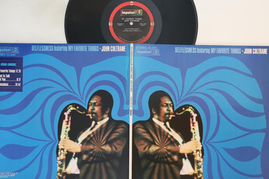 LP Record JOHN COLTRANE - Selflessness AS9161 IMPULSE 1968 US Jazz Used