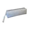 Printed Pencil Storage Bag Canvas Zipper Stationery Pouch Trendy Makeup Bag  Children